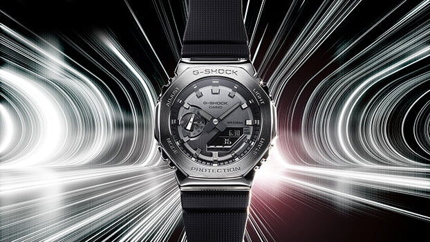 G SHOCK with Octagonal Metal Bezel