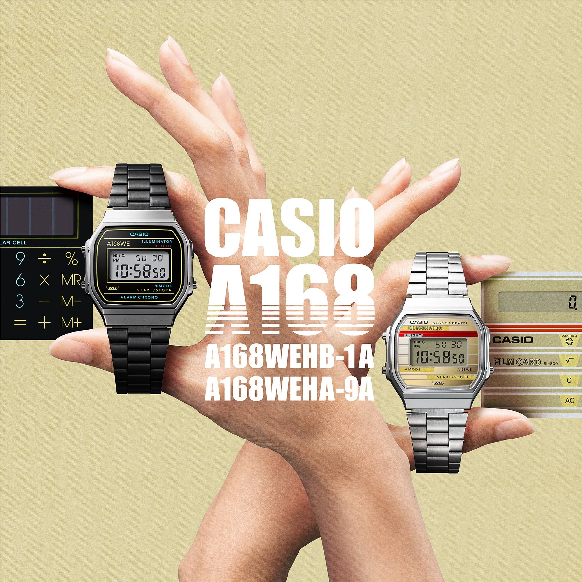 Casio Unisex A168WEHA-9A