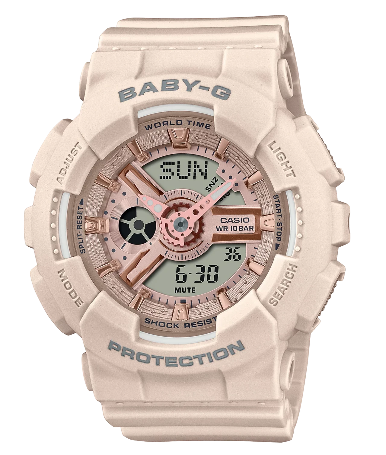 Baby g silver on sale watch