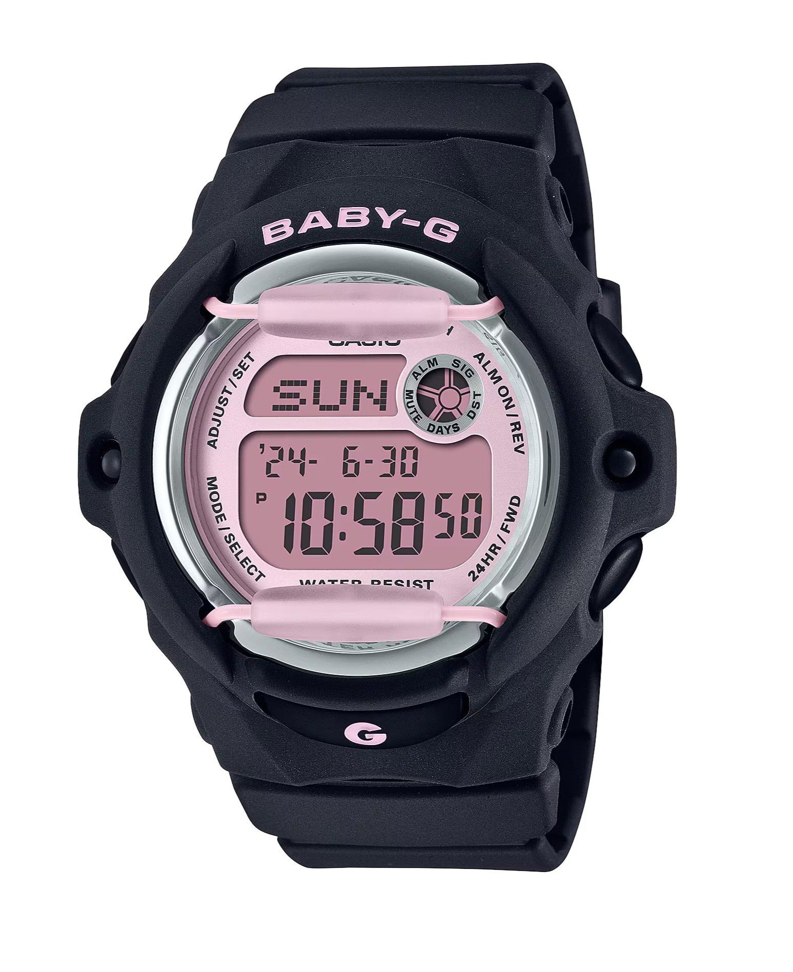 Baby G Digital Watch Black ad Pink BG169U-1C / BG-169U-1C (prev. BG169M-1D)