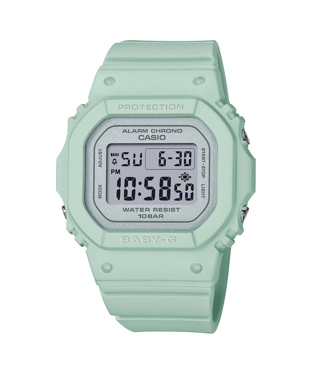 Baby G Green Digital Watch BGD565SC-3D/BGD-565SC-3