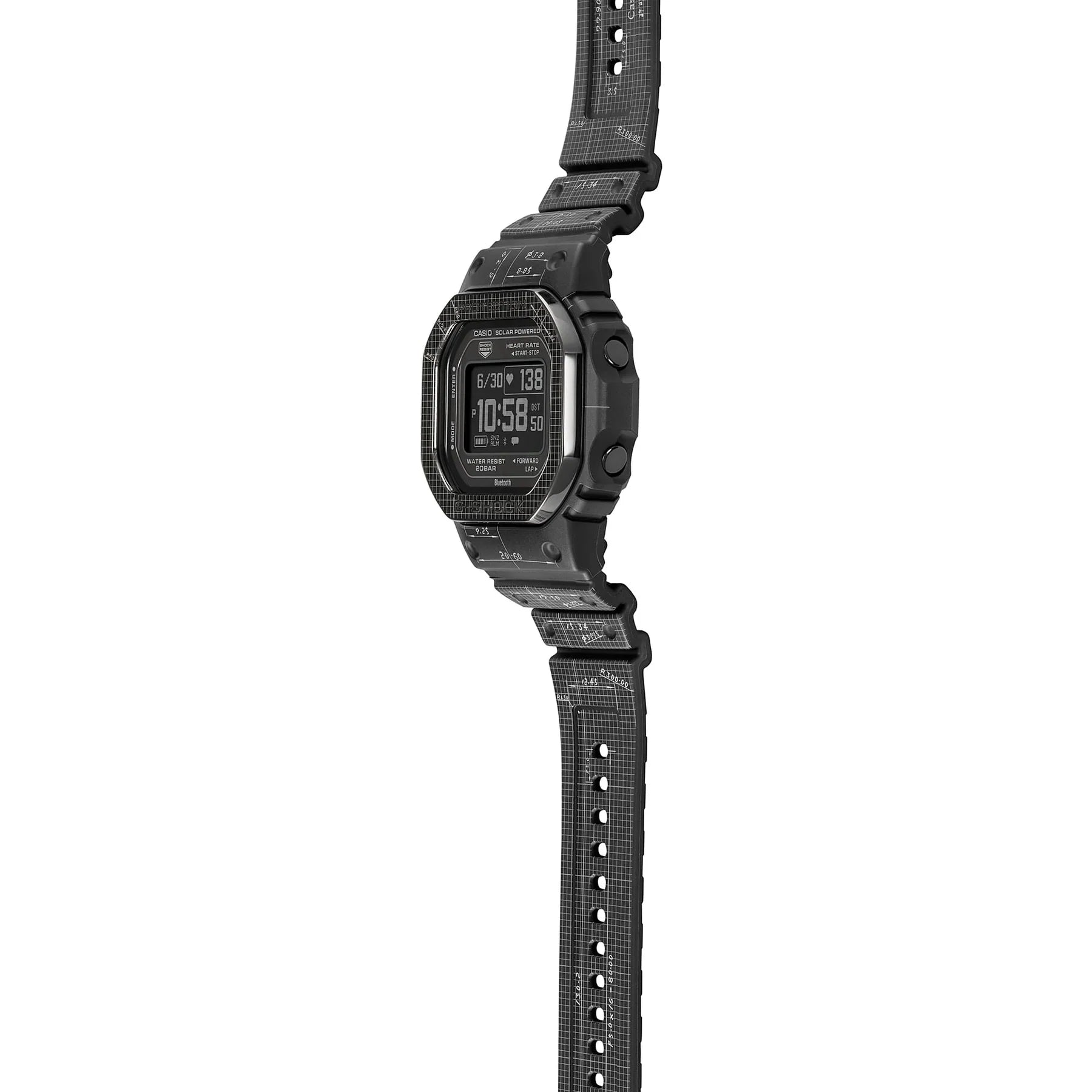 G-Shock Move Heart Rate Watch DWH5600EX-1D / DW-H5600EX-1D