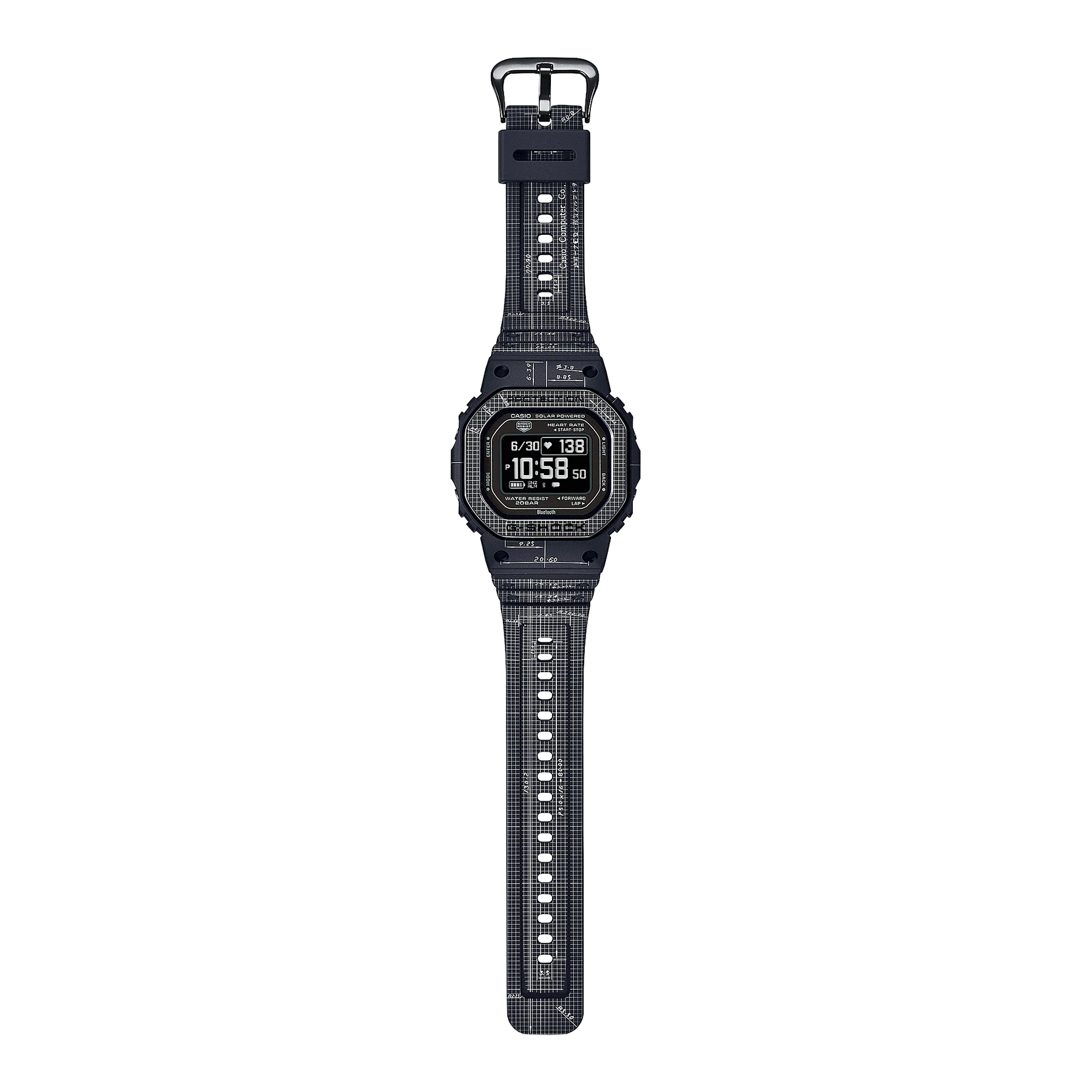 G-Shock Move Heart Rate Watch DWH5600EX-1D / DW-H5600EX-1D