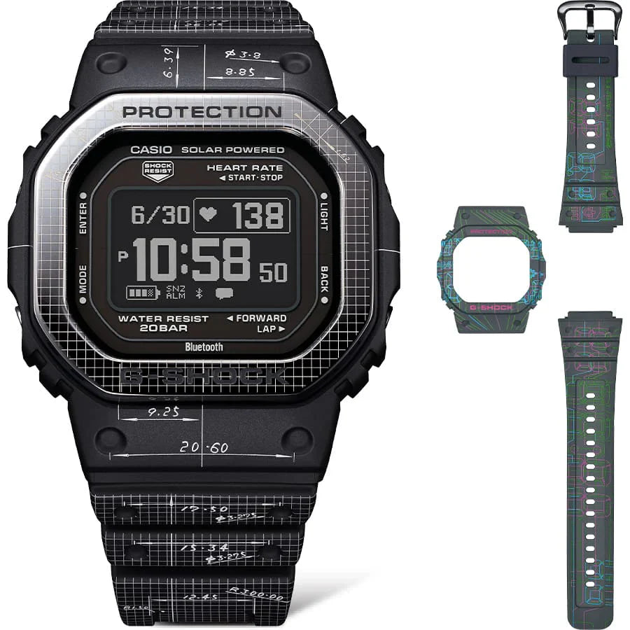 G-Shock Move Heart Rate Watch DWH5600EX-1D / DW-H5600EX-1D