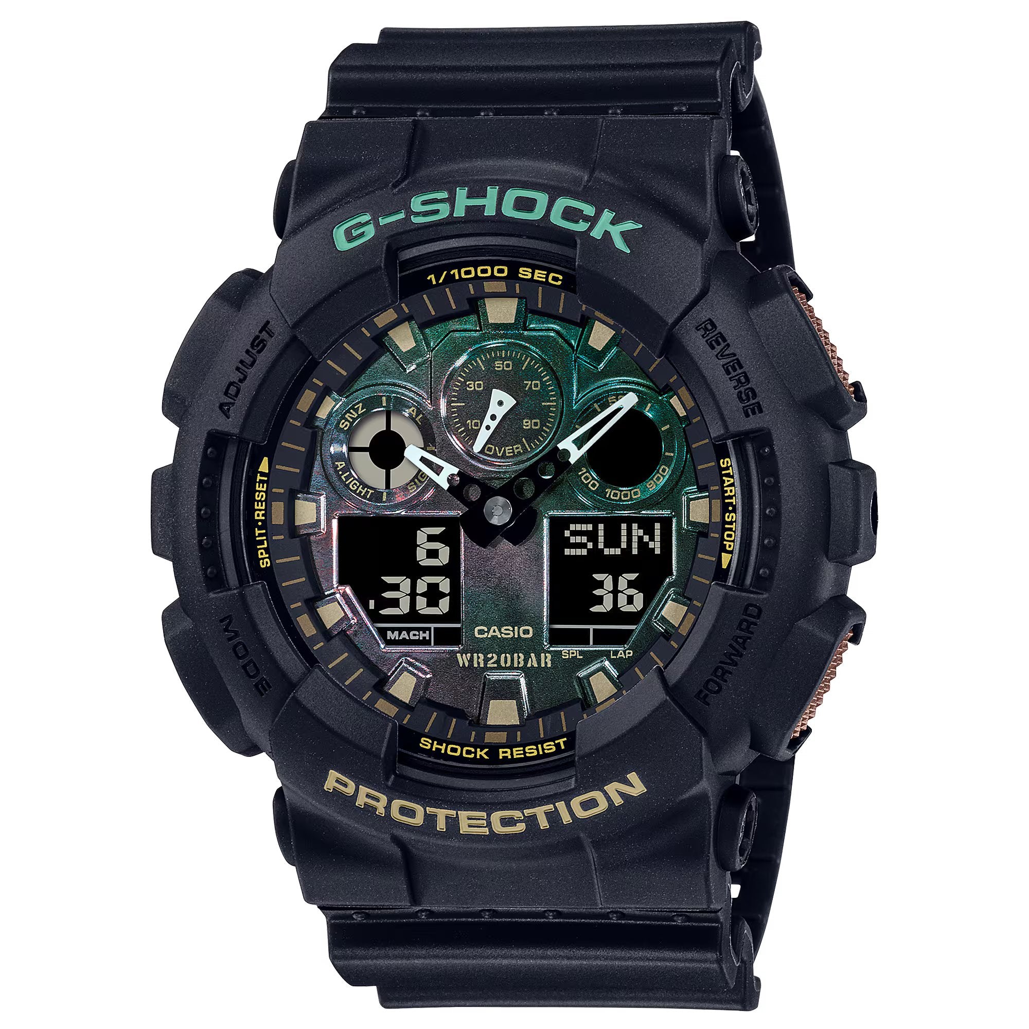 G-Shock Black & Rust Series GA100RC-1A