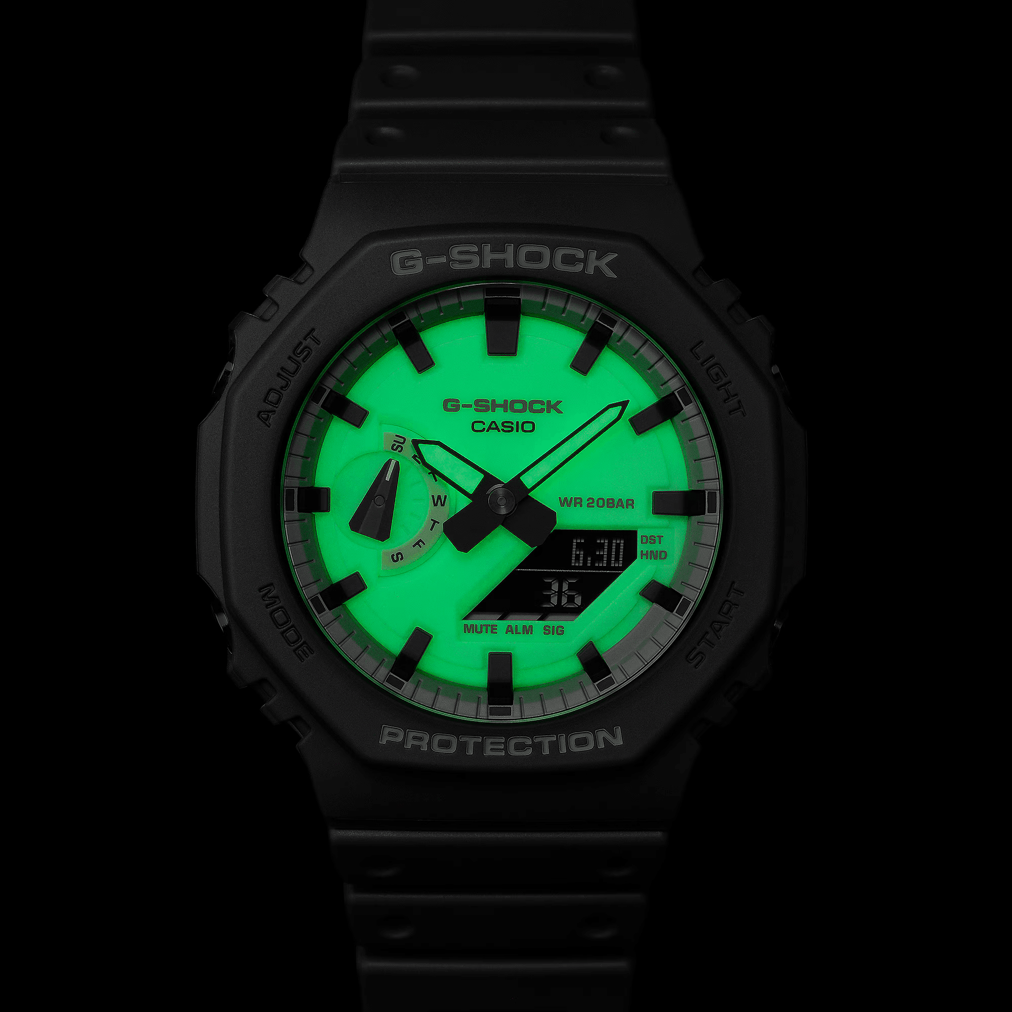 G-Shock Casioak Hidden Glow Series GA2100HD-8A