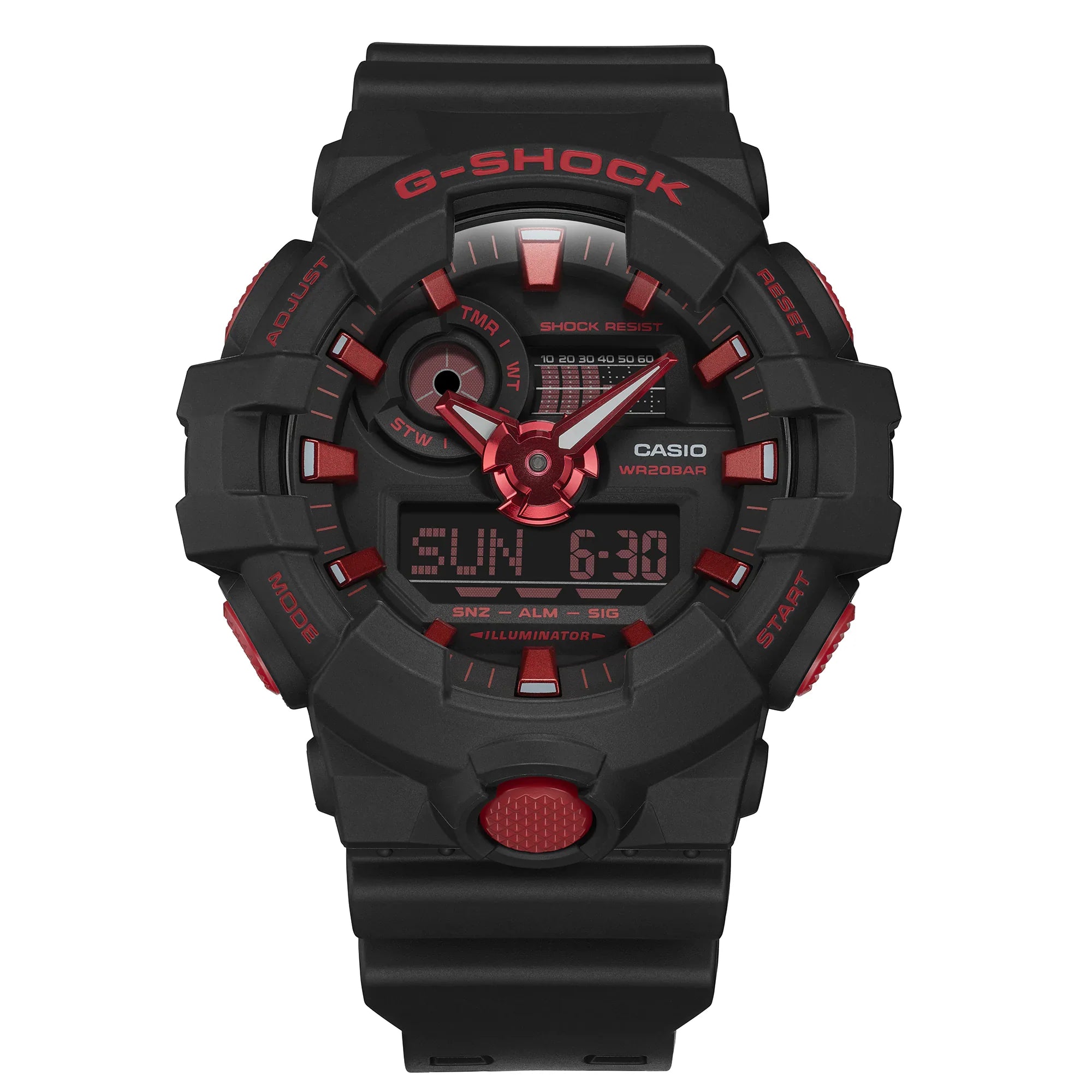 G-Shock Ignite Red Series GA700BNR-1A / GA700BNR-1A