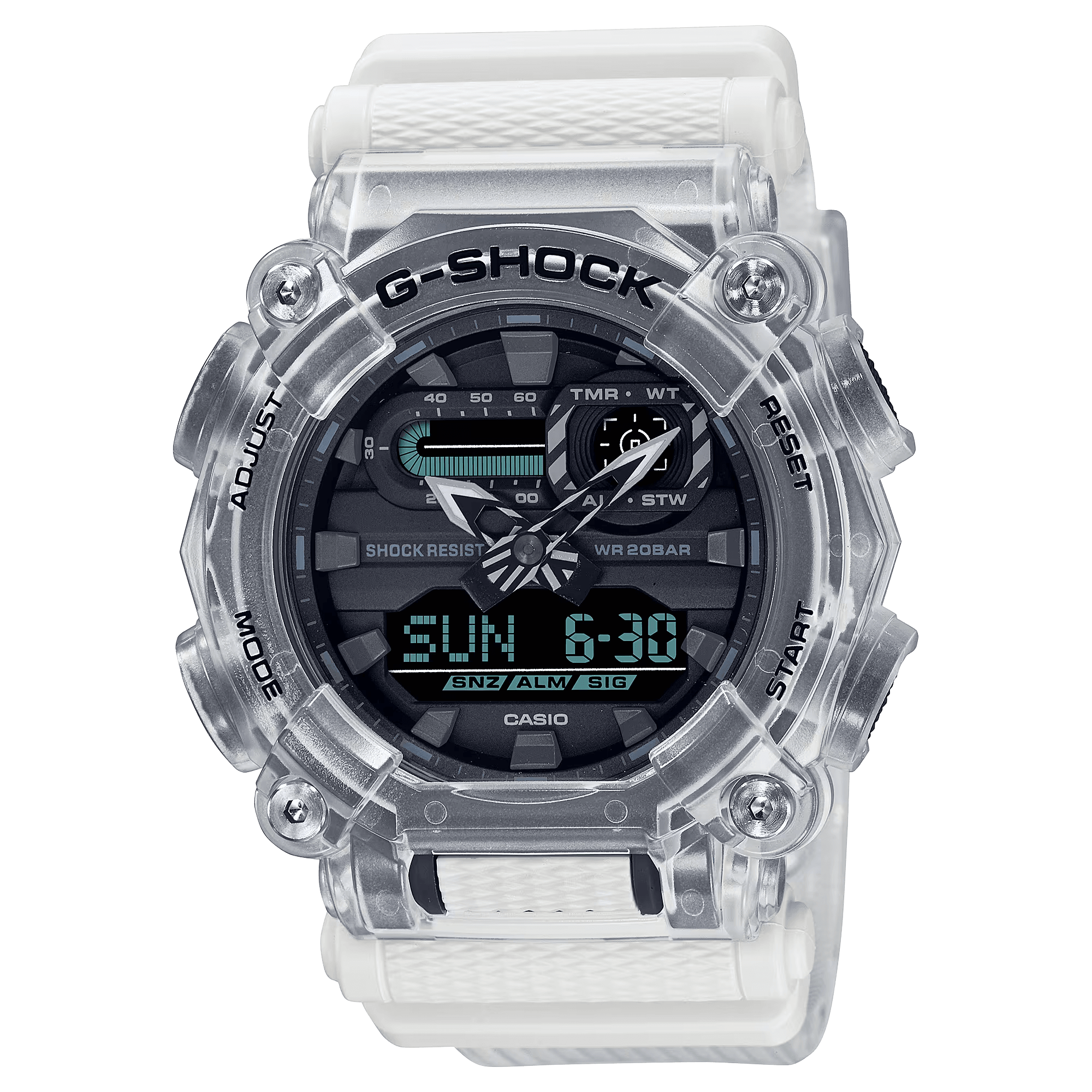 G-Shock Sound Waves Series Digital & Analogue Watch GA900SKL-7A / GA-900SKL-7A