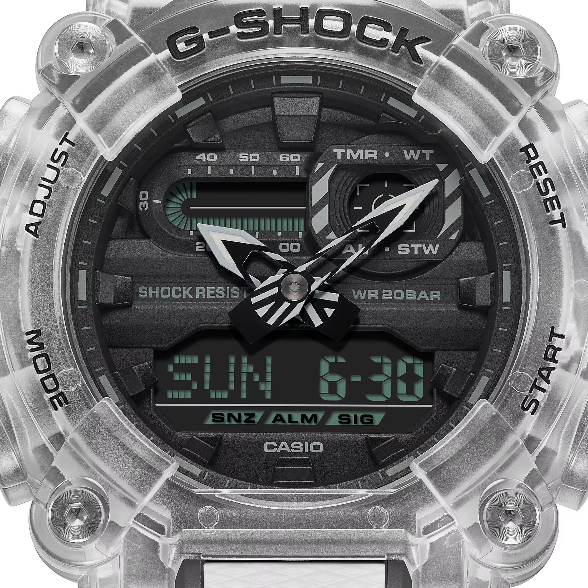 G-Shock Sound Waves Series Digital & Analogue Watch GA900SKL-7A / GA-900SKL-7A