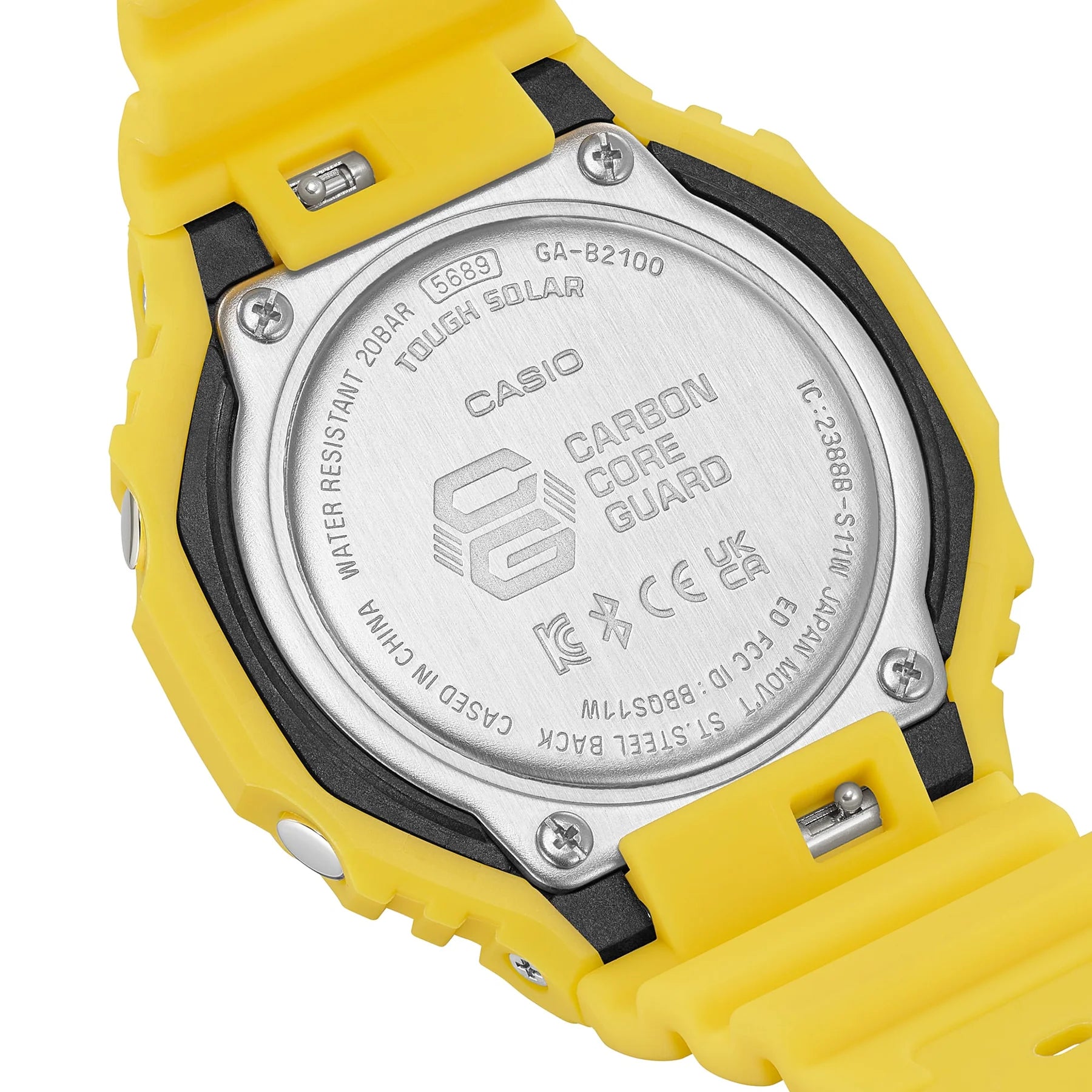 G-Shock Digital & Analogue Watch Solar Casioak Series GAB2100C-9A / GA-B2100C-9A