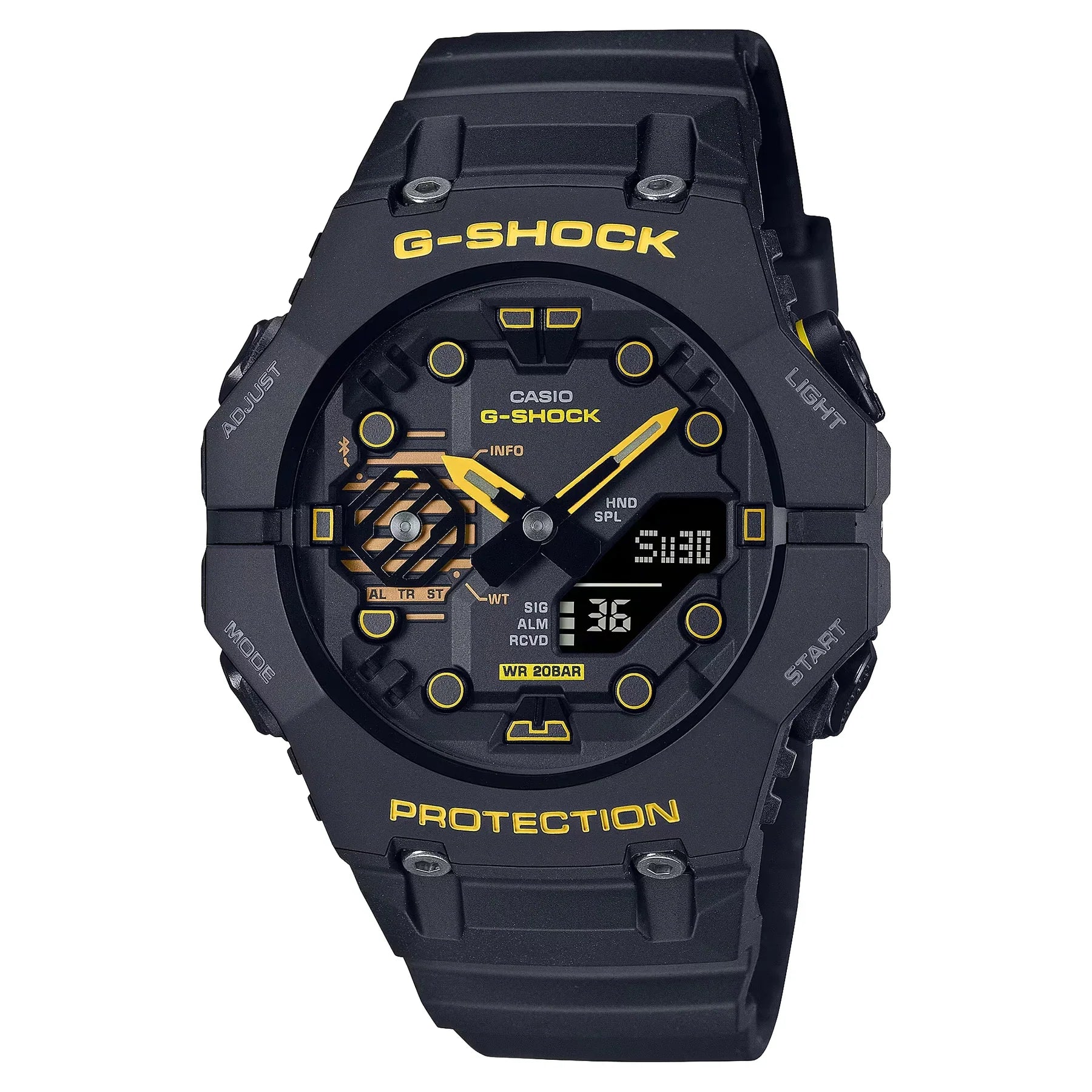 G-Shock Black & Yellow Caution Series GAB001CY-1A