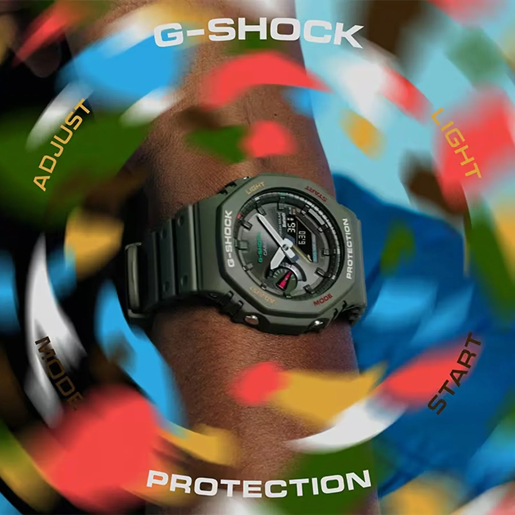 G-Shock Solar Casioak Carbon Core GAB2100FC-3A