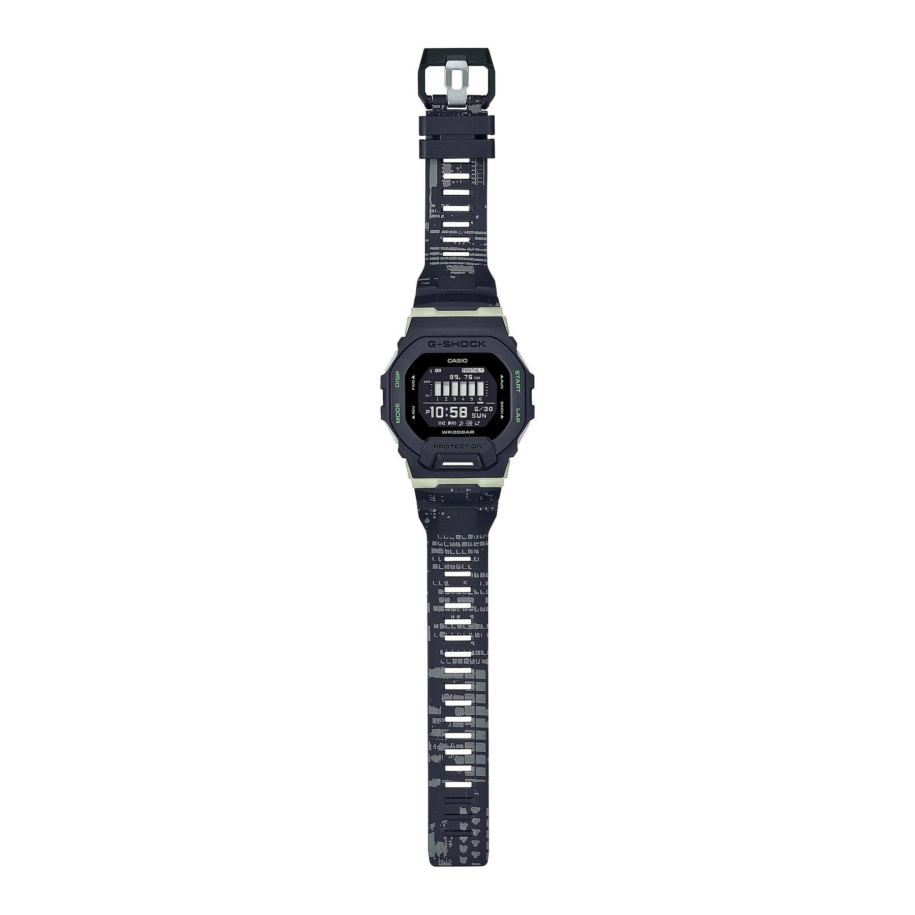 G-Shock Digital Bluetooth Fitness Watch G Squad Series GBD200LM-1D / GBD-200LM-1D