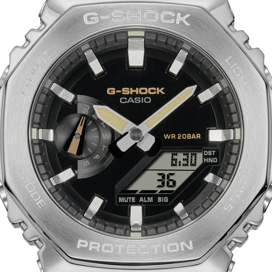 G-Shock Digital & Analogue G Steel Metalized Casioak Series GM2100C-5A / GM-2100C-5A