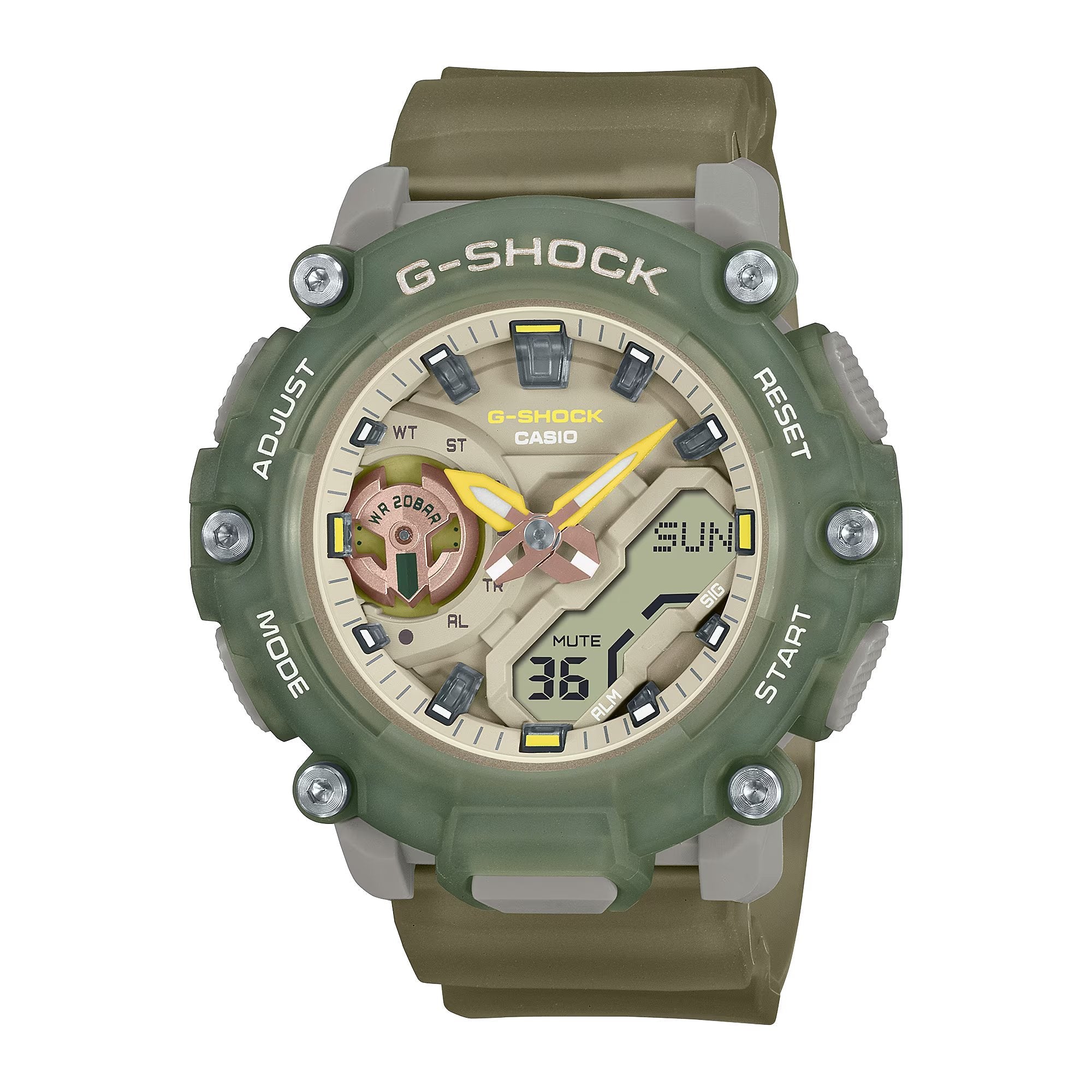 G Shock GMAS Mid-Size GMAS2200PE-3A