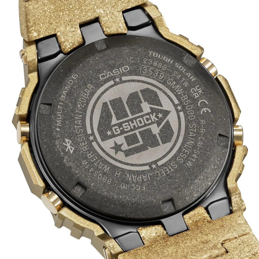 G-Shock 40th Anniversary Full Metal Recrystallised Series GMWB5000PG-9D