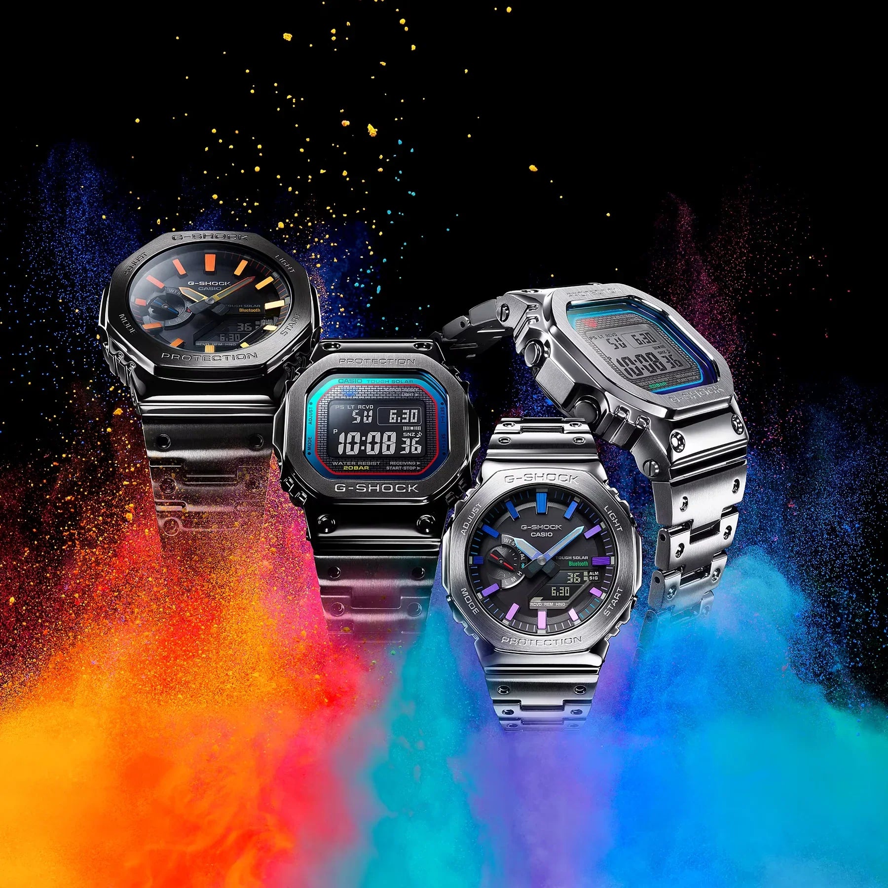 G-Shock Full Metal Polychromatic Series GMWB5000PC-1D