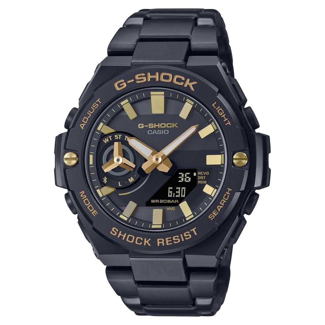 G-Shock G-Steel Black Analogue GSTB500BD-1A9 / GST-B500BD-1A9