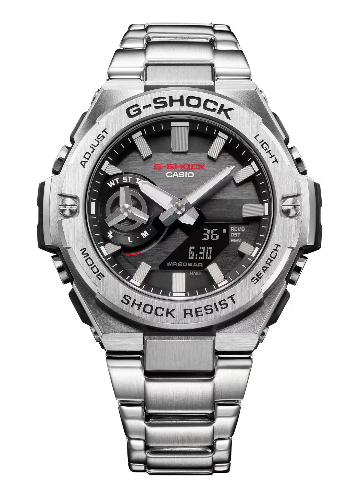 G-Shock G-Steel Sliver Analogue GSTB500D-1A / GST-B500D-1A