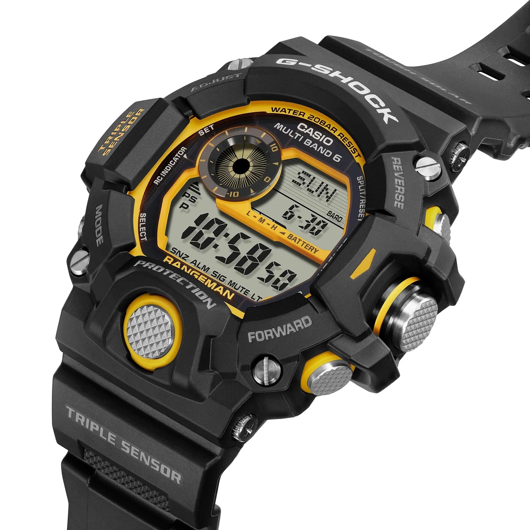 G-Shock Rangeman Yellow Accent Series GW9400Y-1D