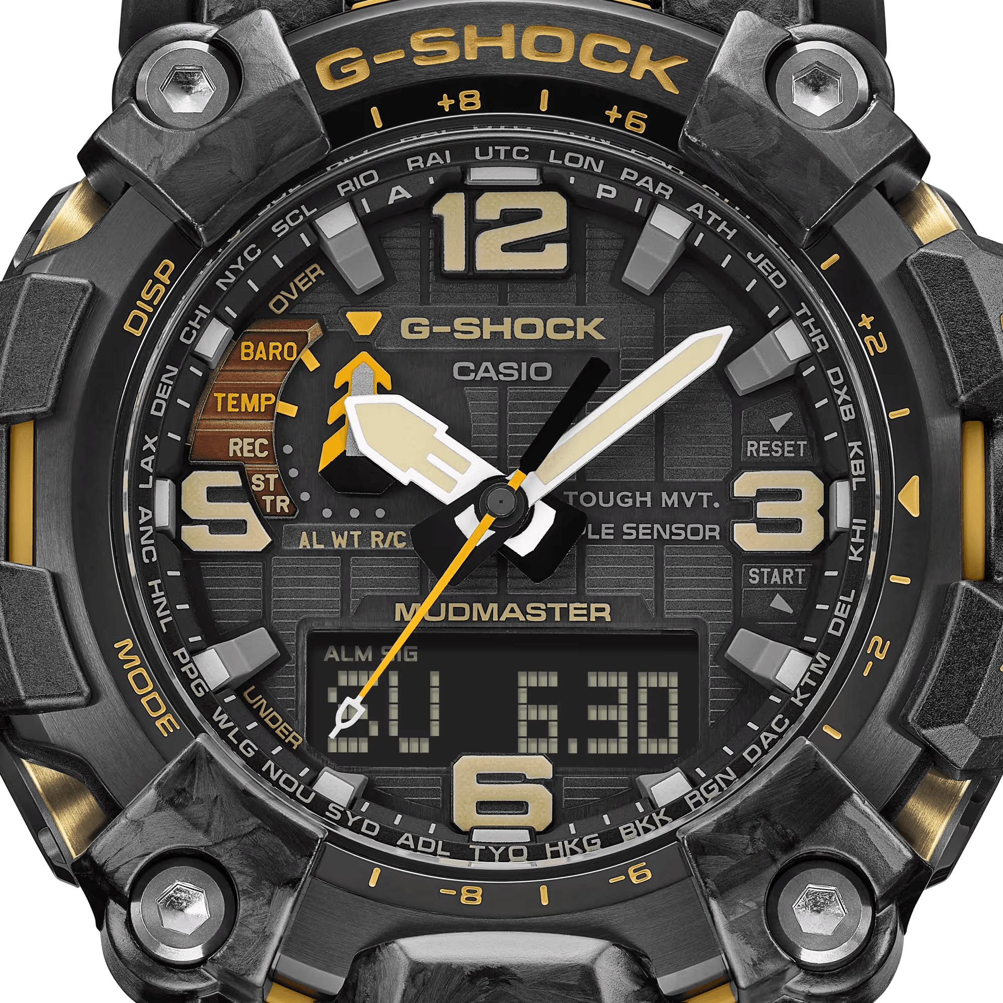 G-Shock Mudmaster Series Digital & Analogue watch GWG2000-1A5 / GWG-2000-1A5