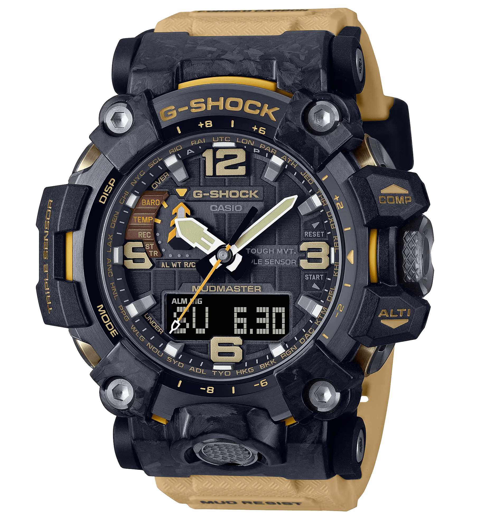 G-Shock Mudmaster Series Digital & Analogue watch GWG2000-1A5 / GWG-2000-1A5