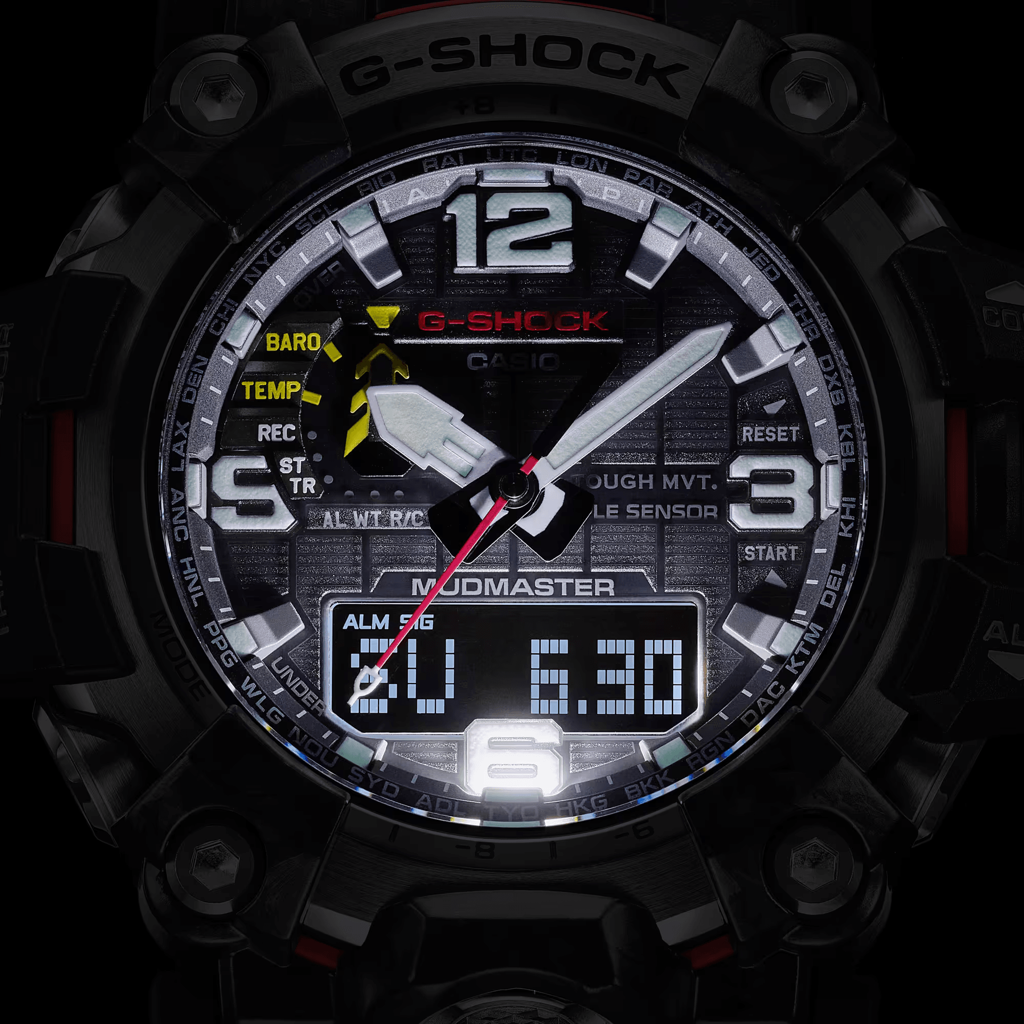 G-Shock Mudmaster Series Digital & Analogue watch GWG2000-1A3 / GWG-2000-1A3