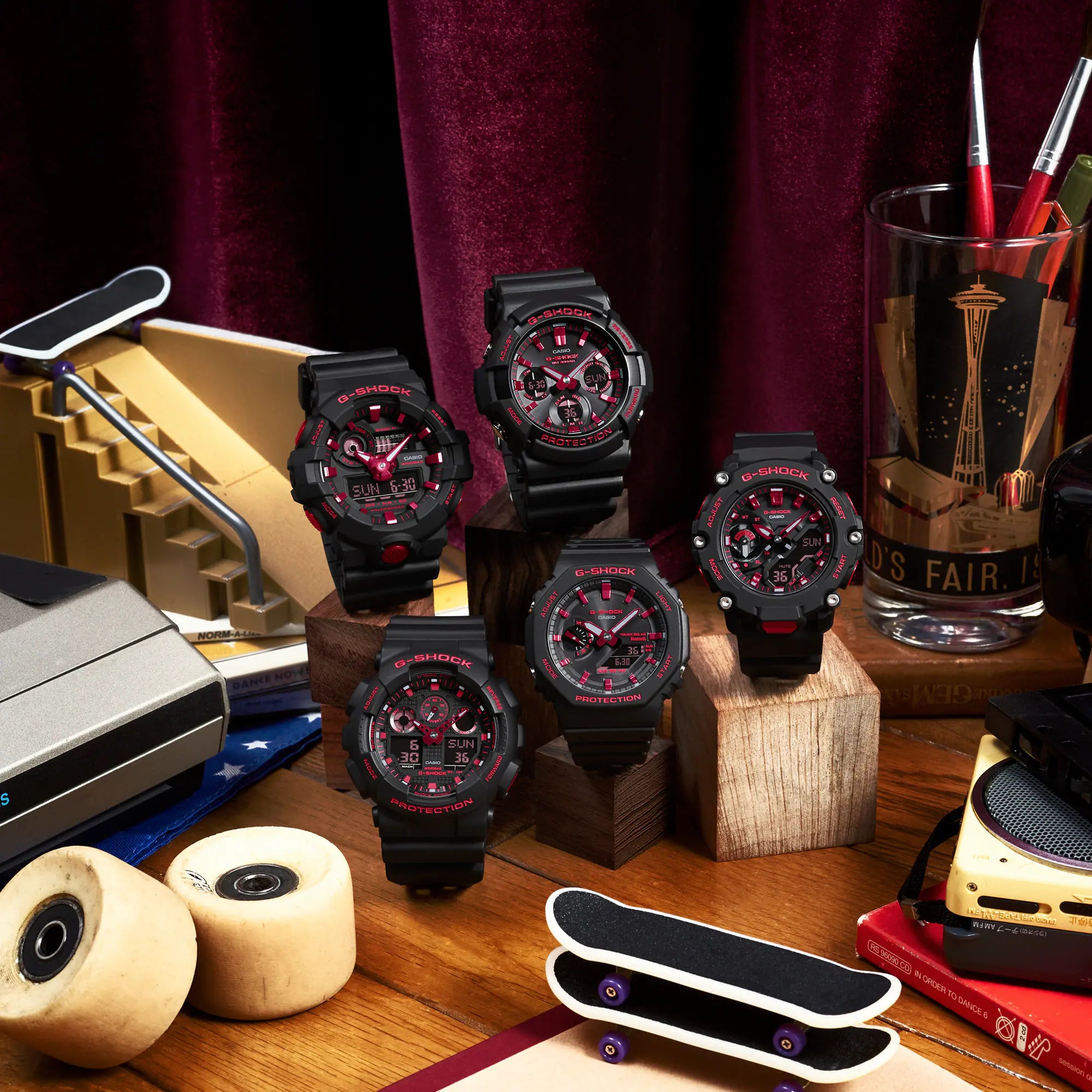 G-Shock Ignite Red Series GA700BNR-1A / GA700BNR-1A