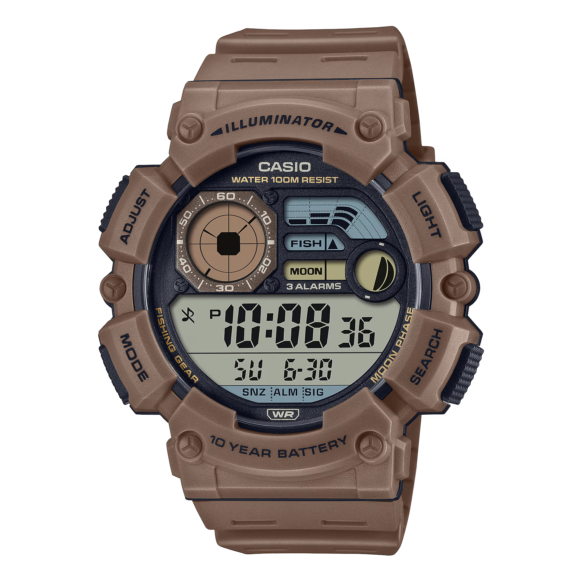 Casio 10Yr Battery Unisex WS1500H-5A