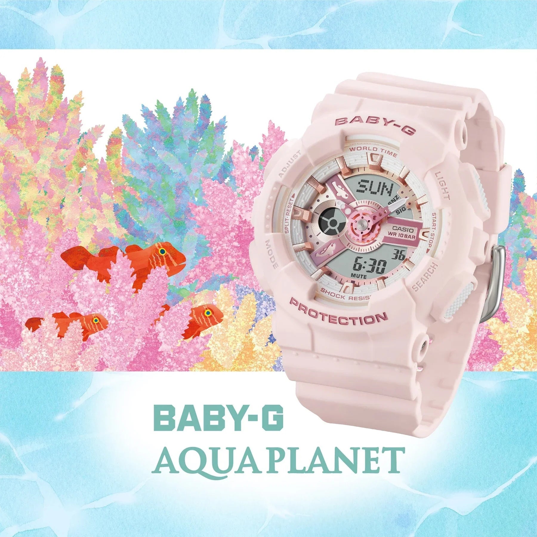 Baby G Aqua Planet BA110AQ-4A