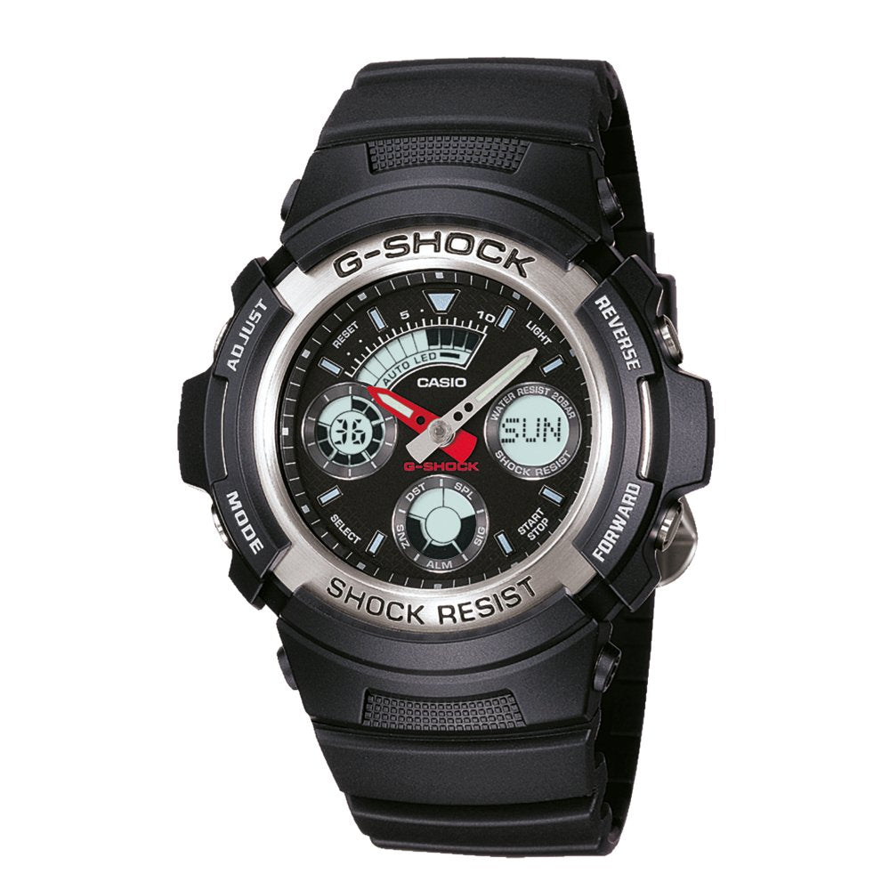 G-Shock Digital & Analogue Watch Biker Series AW590-1 / AW-590-1