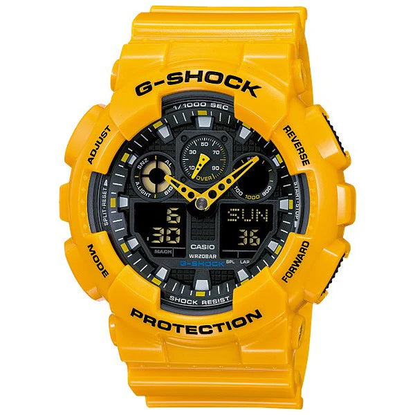 G-Shock Digital & Analogue Watch  GA100A-9A / GA-100A-9A