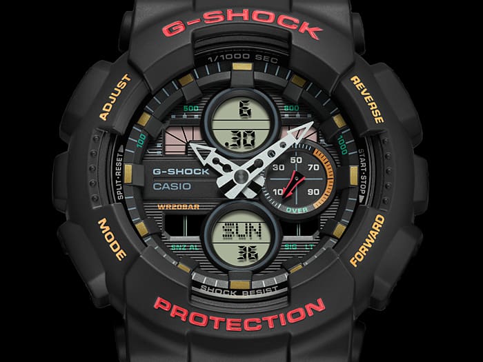 G-Shock Digital & Analogue Watch  GA140-1A4 / GA-140-1A4