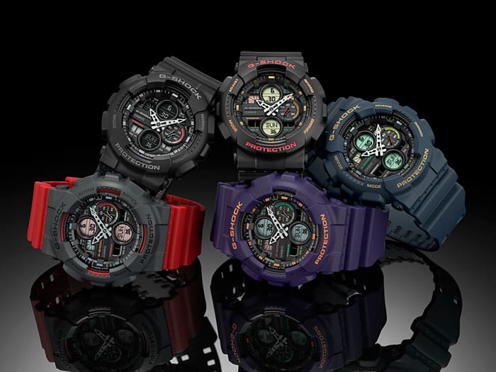 G-Shock Digital & Analogue Watch  GA140-1A4 / GA-140-1A4