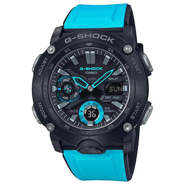 G-Shock Digital & Analogue Watch Carbon Core Guard Series GA2000-1A2 / GA-2000-1A2