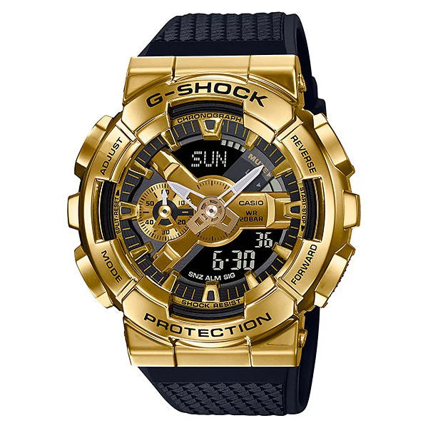 G-Shock Digital & Analogue G Steel Watch Metalized Series GM110G-1A9 / GM-110G-1A9