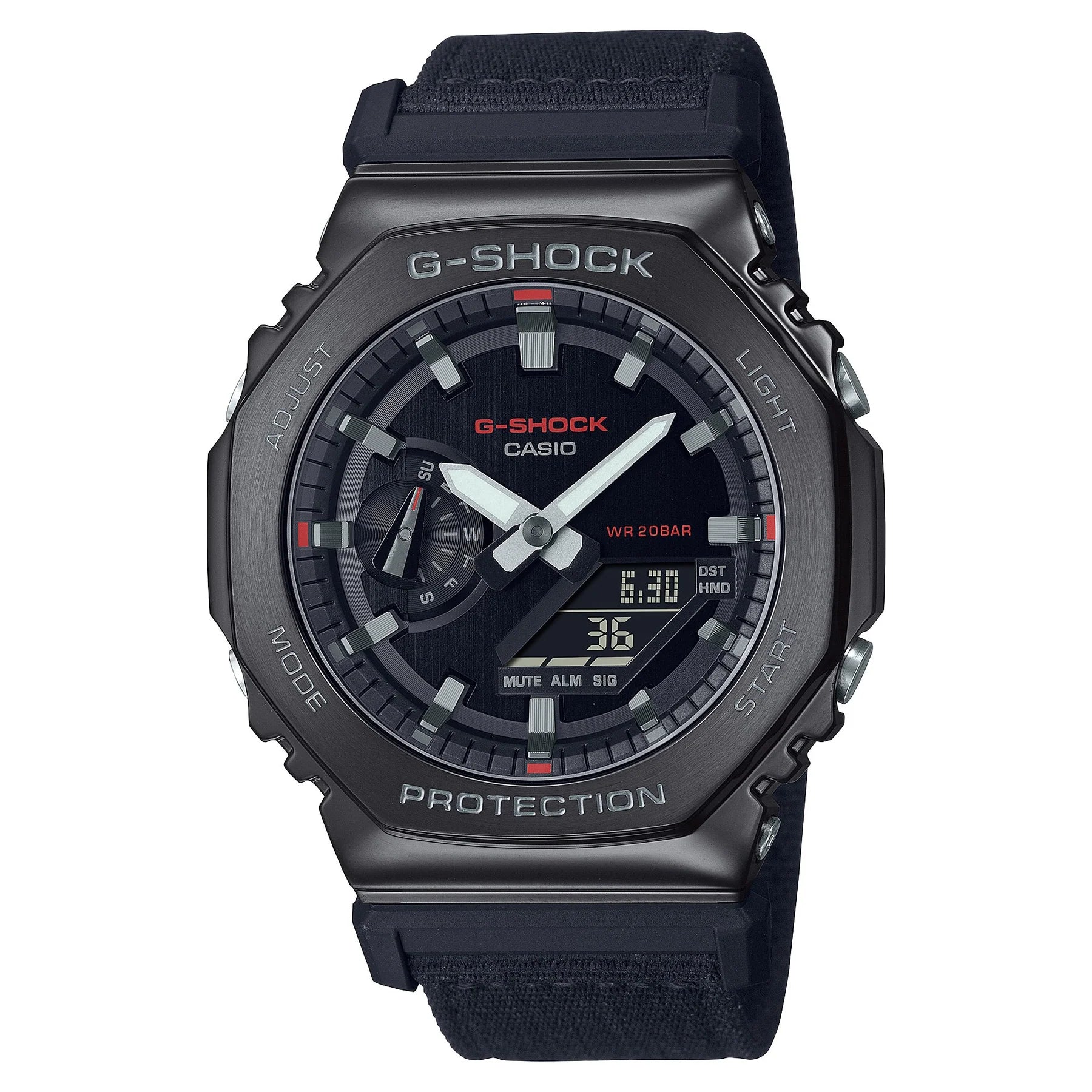 G-Shock Digital & Analogue G Steel Metalized Casioak Series GM2100CB-1A / GM-2100CB-1A