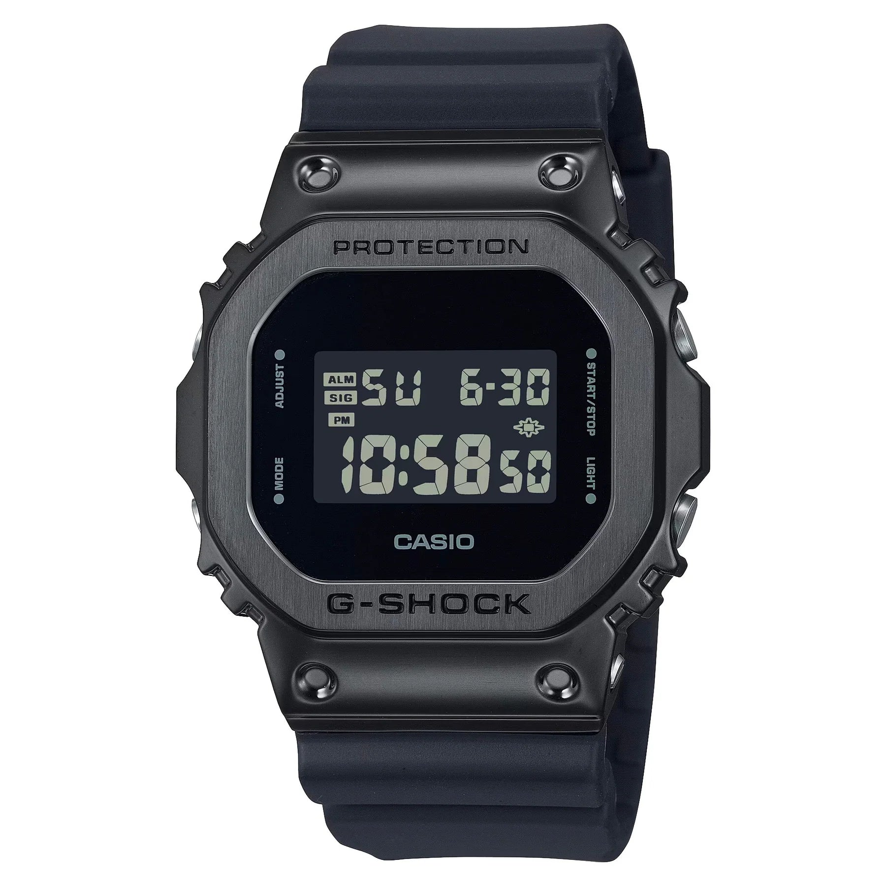 G-Shock Digital & Analogue G Steel Watch Metalized Series GM5600UB-1D / GM-5600UB-1D (prev. GM5600B-1D)