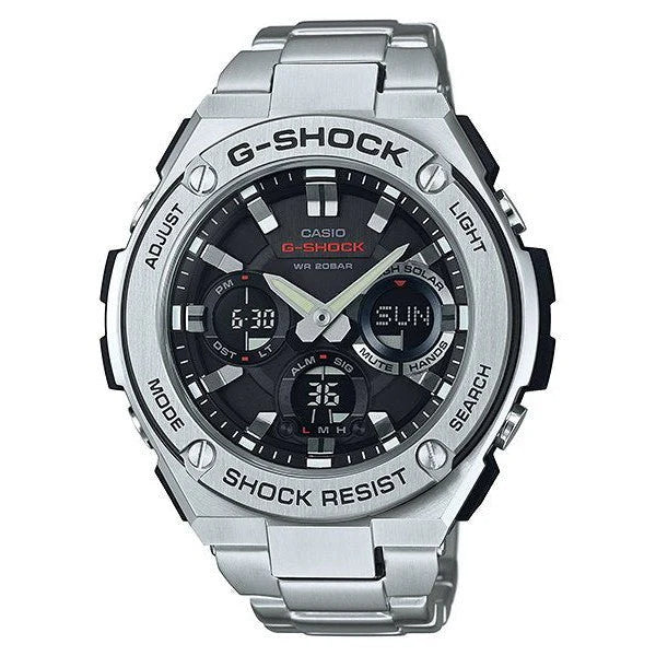 G-Shock Digital & Analogue Watch G-Steel Series GSTS110D-1A / GST-S110D-1A