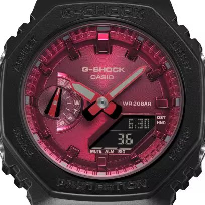 G Shock GMAS2100RB-1A Mid-Size Casioak