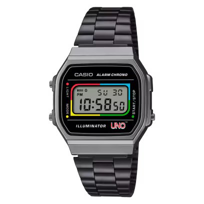 Casio Unisex UNO Series - A168WEUC-1A