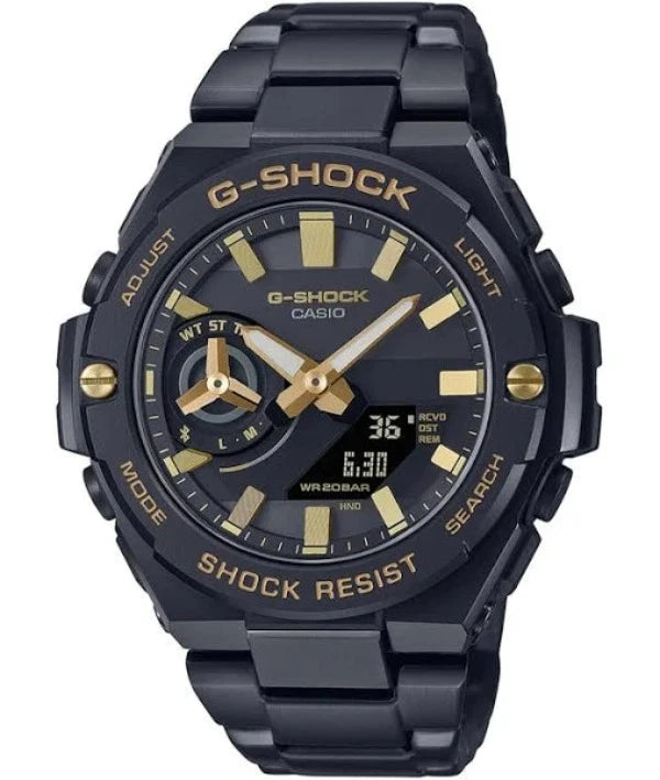 G-Shock G-Steel Black Analogue GSTB500BD-1A9 / GST-B500BD-1A9