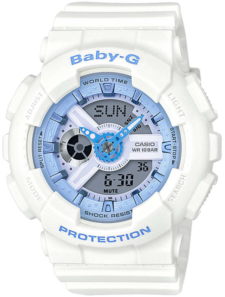 Baby G Digital & Analogue Watch Beach Colour Series BA110XBE-7A / BA-110XBE-7A