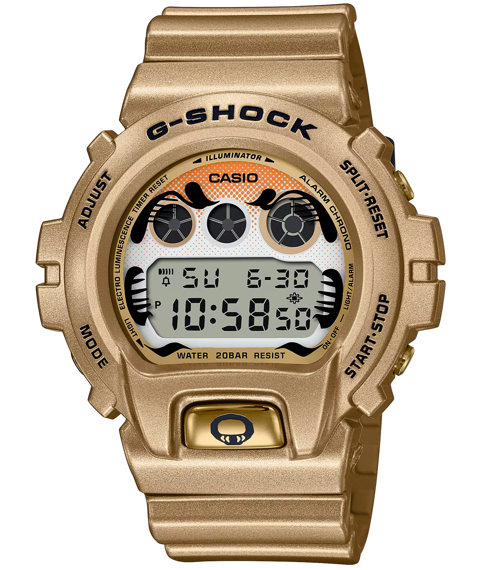 G-Shock Gold Daruma Doll Limited Edition DW6900GDA-9D / DW-6900GDA-9D