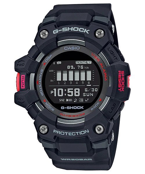 G-Shock Digital Bluetooth Fitness Watch G Squad Series GBD100-1D / GBD-100-1D