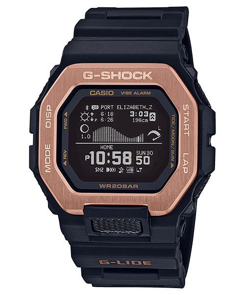 G-Shock Digital Tide Watch G-Lide Series GBX100NS-4D / GBX-100NS-4D