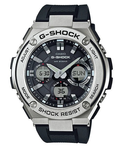 G-Shock Digital & Analogue Watch G-Steel Series GSTS110-1A / GST-S110-1A
